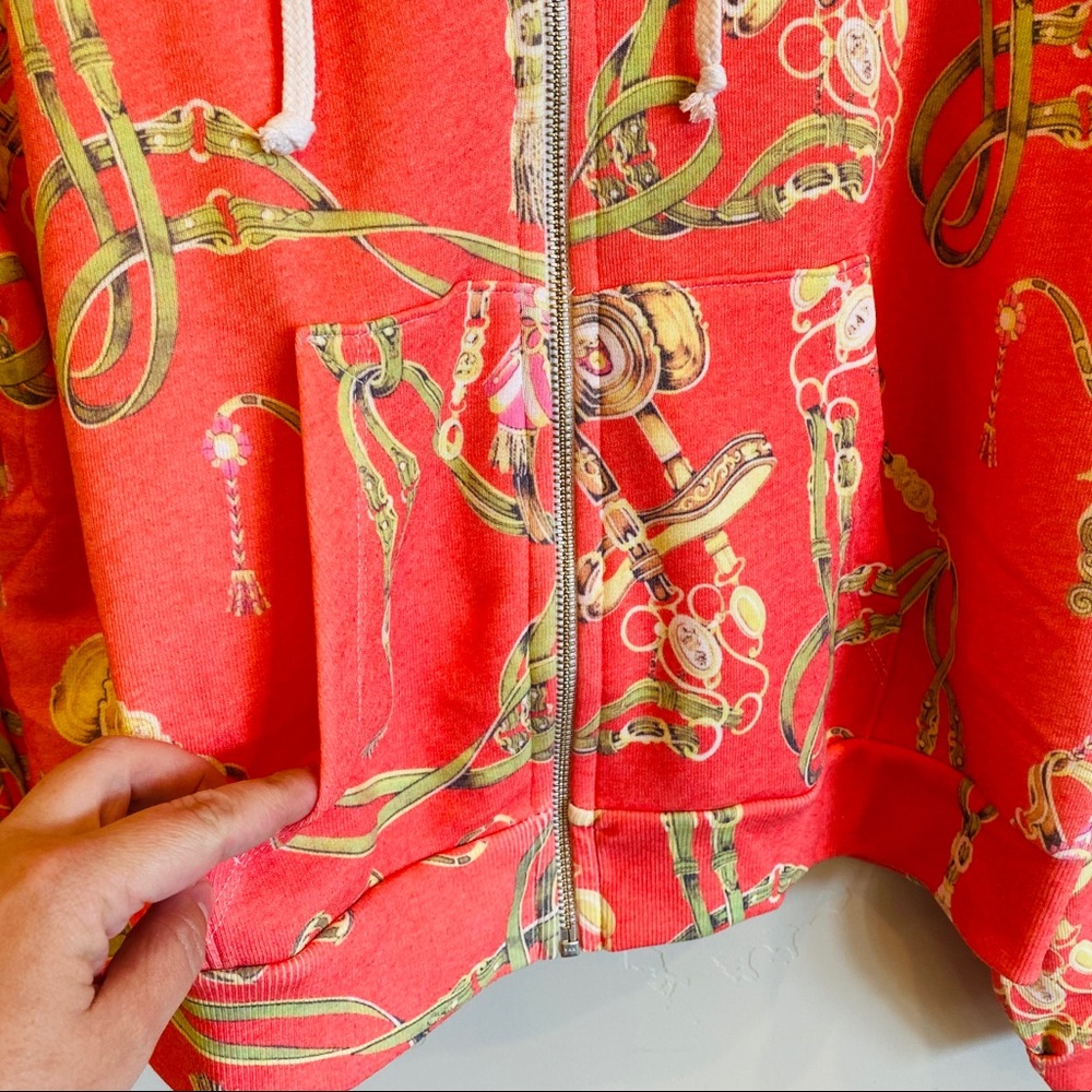 WILDFOX Bits & Bridles Equestrian Zip Up Hoodie - Picture 4 of 7